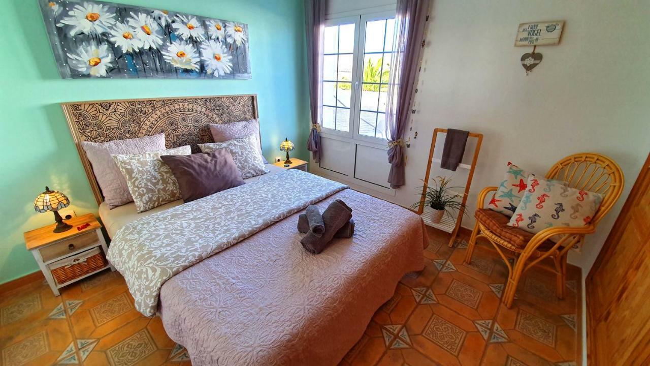 Ferienhaus Casa Blanca - Tarajalejo - Glasfaserinternet - Meerblick ภายนอก รูปภาพ