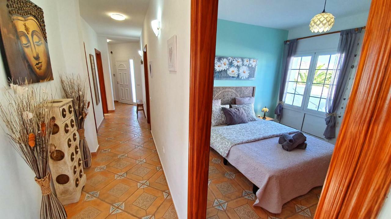 Ferienhaus Casa Blanca - Tarajalejo - Glasfaserinternet - Meerblick ภายนอก รูปภาพ
